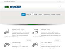 Tablet Screenshot of edgetechnologies.in